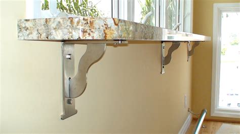 wall mounted counter brackets